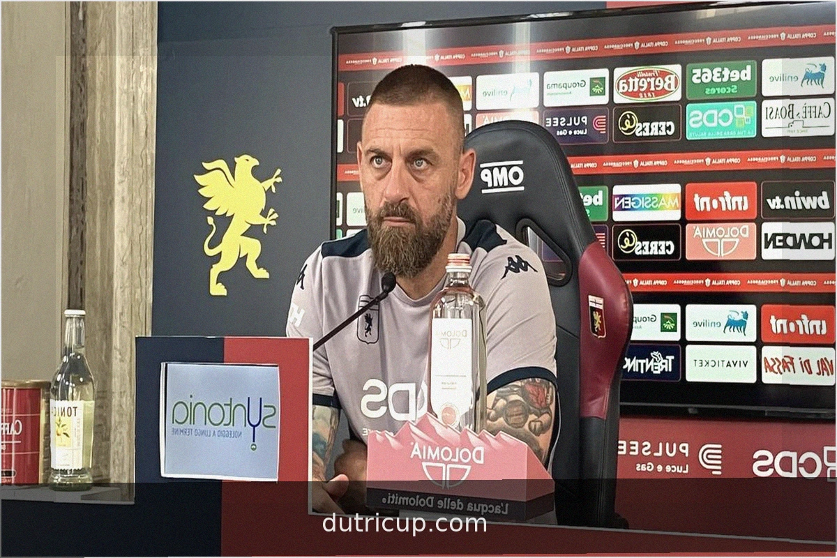 De Rossi: "Estamos cargados y muy motivados. Meichtry irá al banquillo"